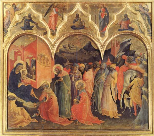 Lorenzo Monaco The Adoration of the Magi oil painting image